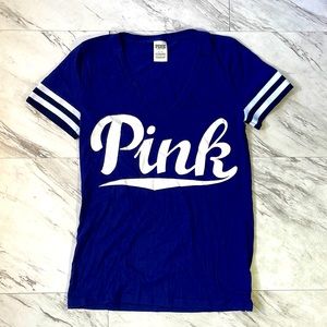 Women L Victoria secret pink short sleeves